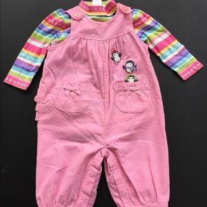 Gymboree Infant Girls Overall Set